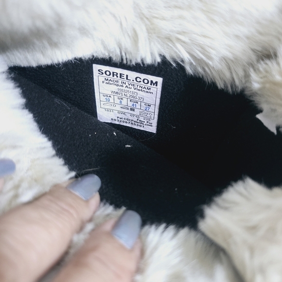 Sorel Women's TIVOLI II US10 Chestnut Suede Lined Faux Fur Winter Snow B… - Picture 16 of 17